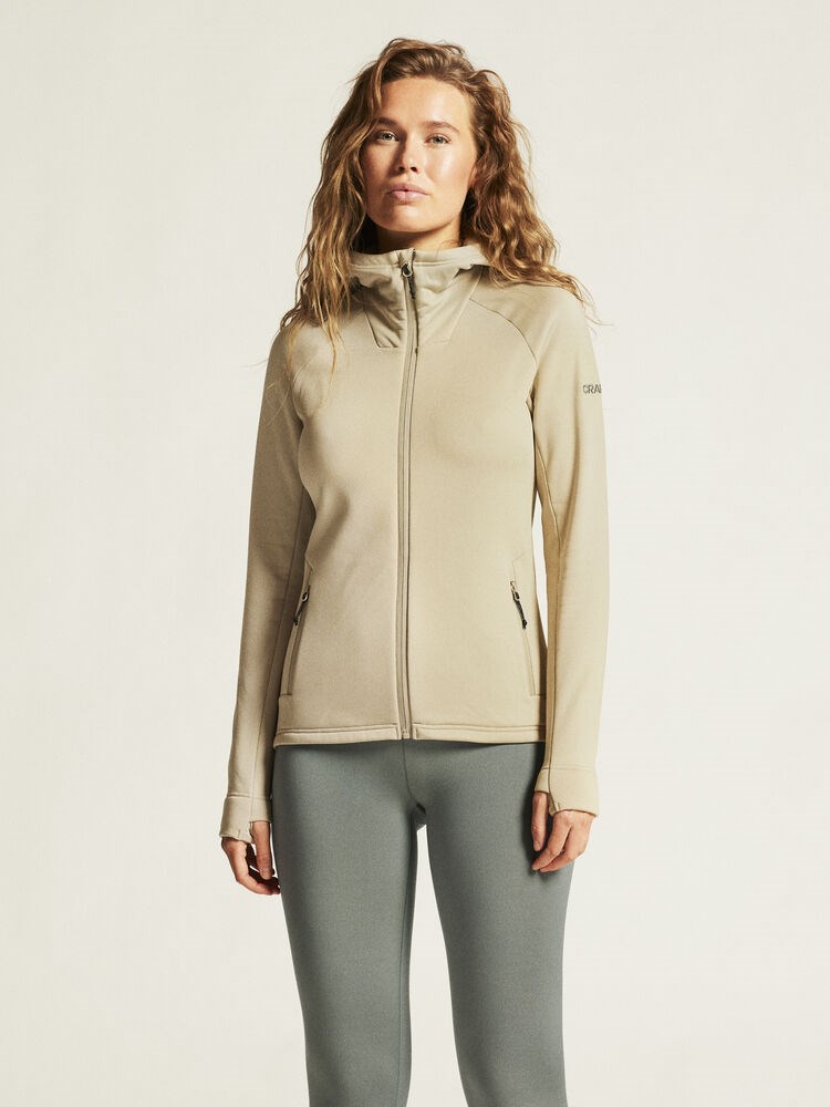 Craft - ADV Explore Power Fleece Hood Jkt W Hay XL