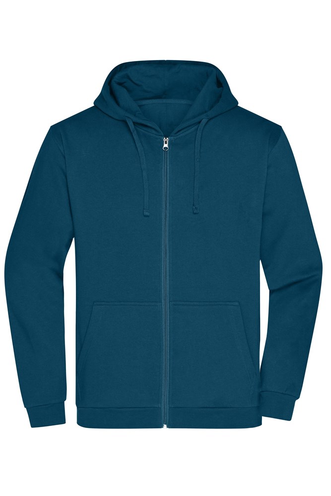 Men's Promo Zip Hoody - Petrol (ca. Pantone 547C)