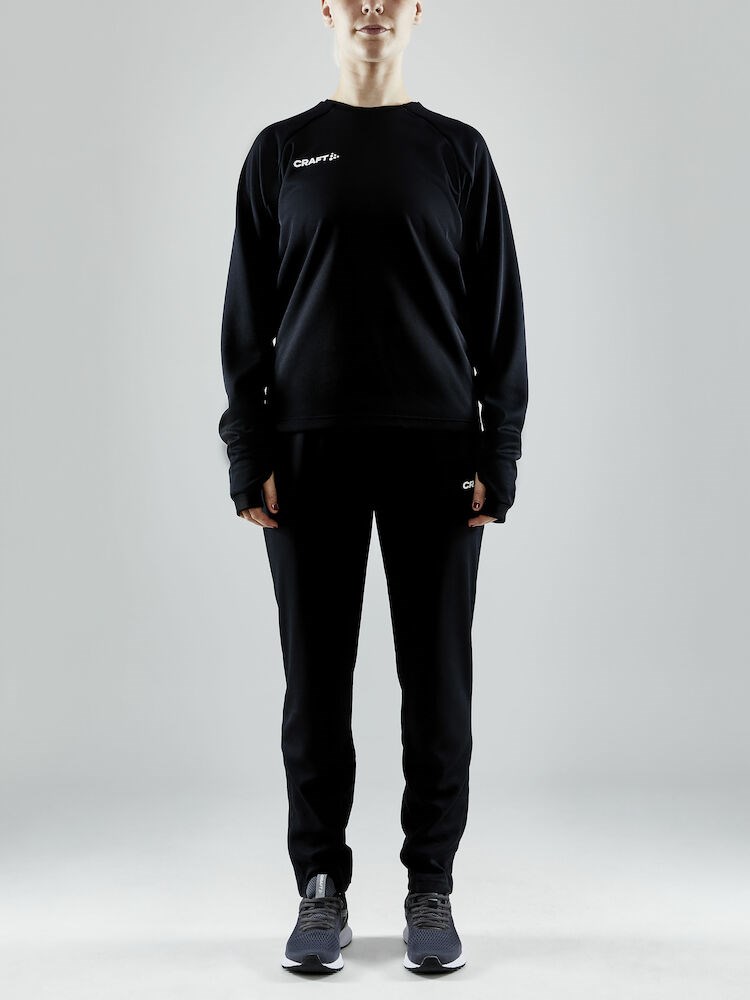 Craft - Evolve Crew Neck W Black S