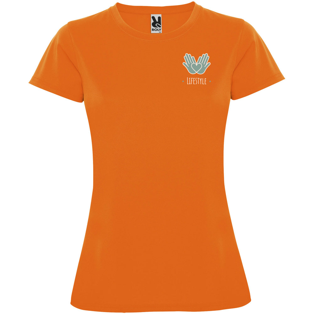Montecarlo sportshirt met korte mouwen voor dames