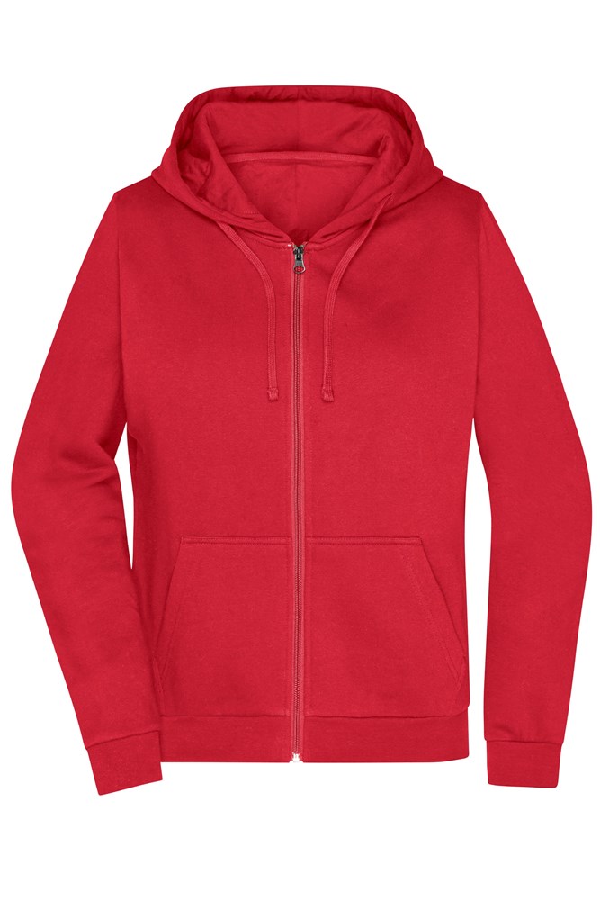 Ladies' Promo Zip Hoody - Rood (ca. Pantone 200C)