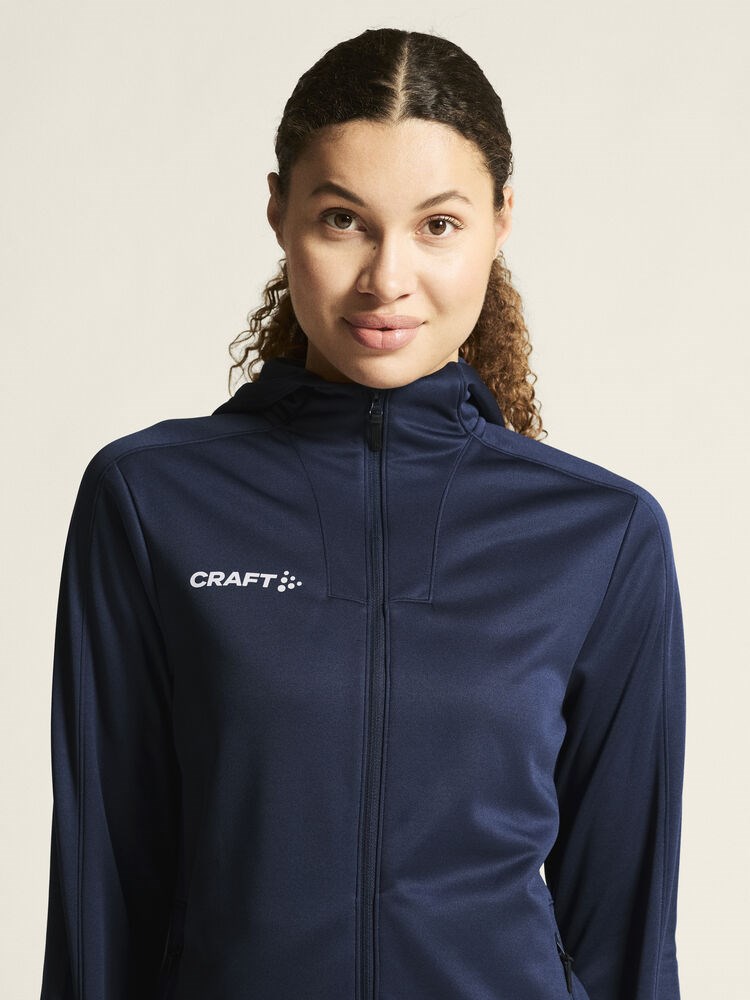 Craft - Evolve 2.0 Brushed Hood Jacket W Navy M