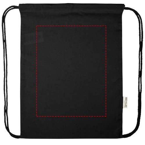 Oregon Blend 140 g/m² GRS gerecyclede tas met trekkoord 5 l