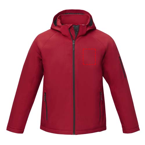 Notus gewatteerd softshell herenjas
