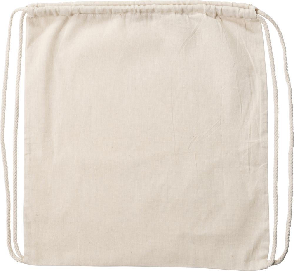 Katoenen (120 gr/m²) rugtas Dominique - khaki (écru)