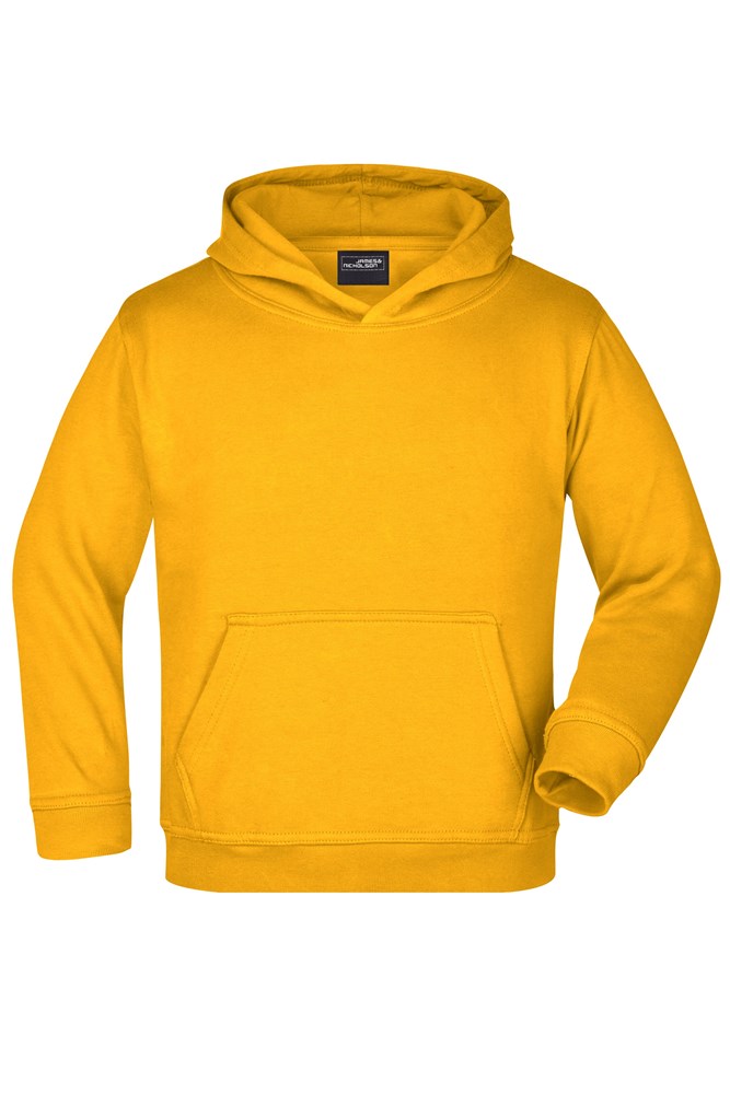 Hooded Sweat Junior - Goudgeel (ca. Pantone 135C)