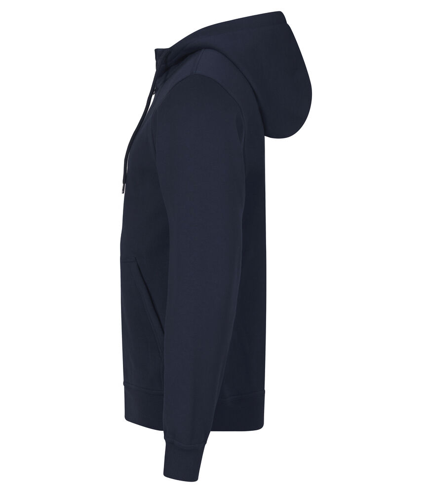 Clique - Miami Hoody Full Zip Dark Navy M
