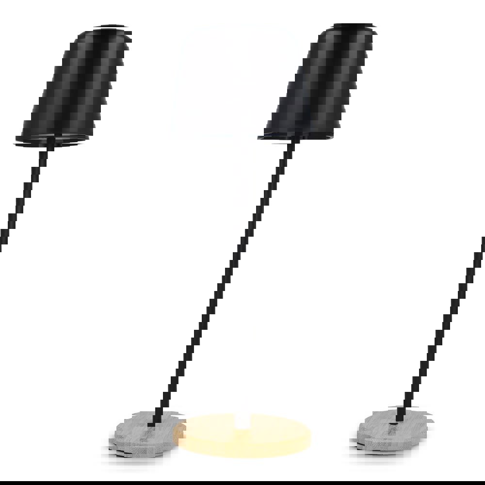 Solis Dimbare Tafellamp met Bamboe basis