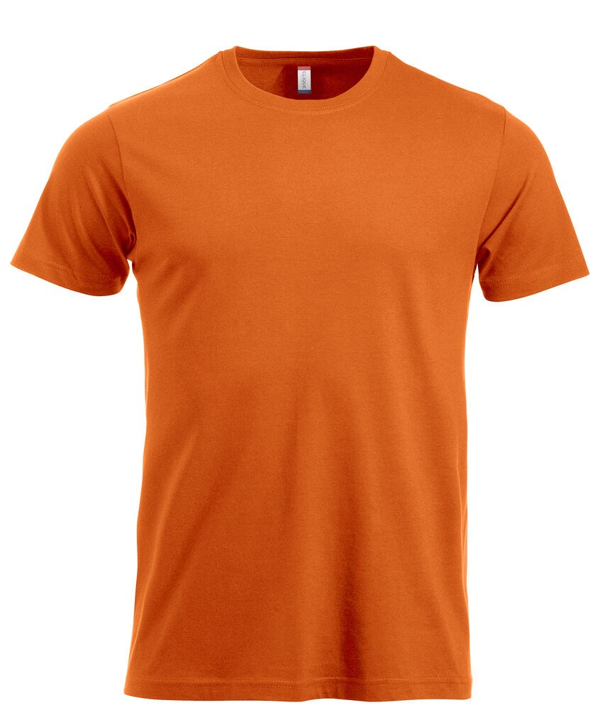 Clique - New Classic-T - Diep-oranje