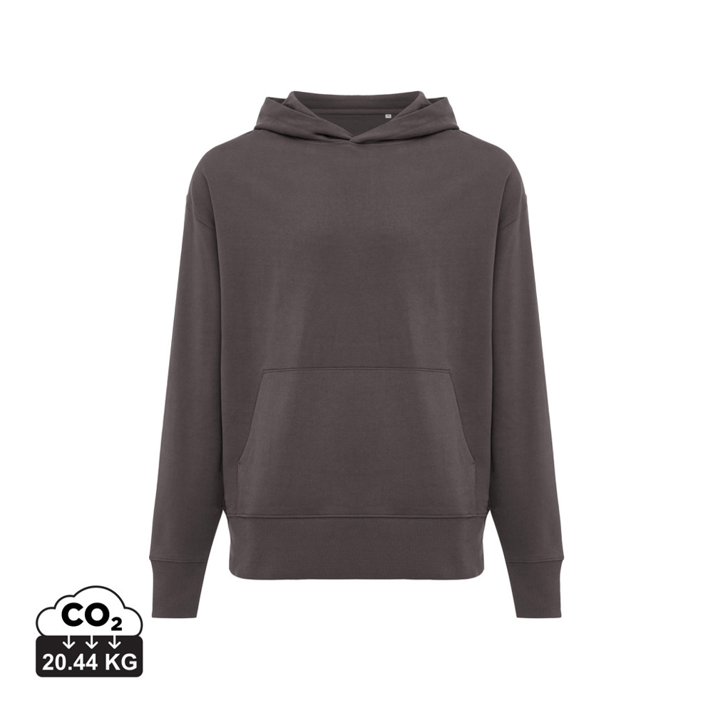 IQONIQ Yoho gerecycled katoen relaxed hoodie
