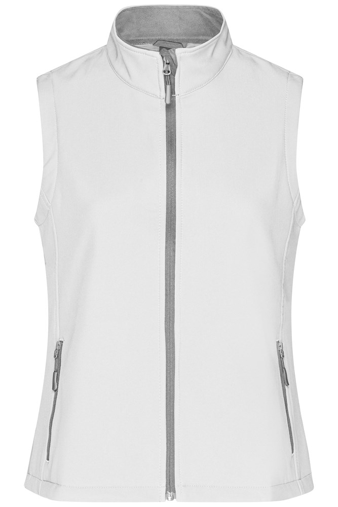 Ladies' Promo Softshell Vest - Wit/wit (ca. Pantone white)