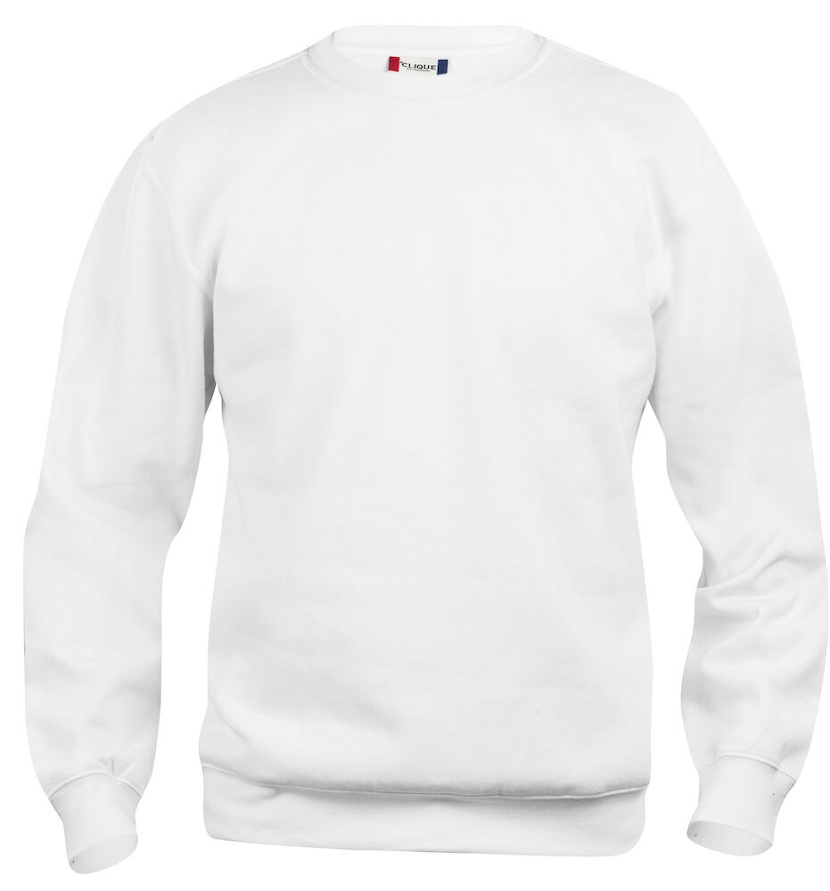 Clique - Basic Roundneck Junior - White