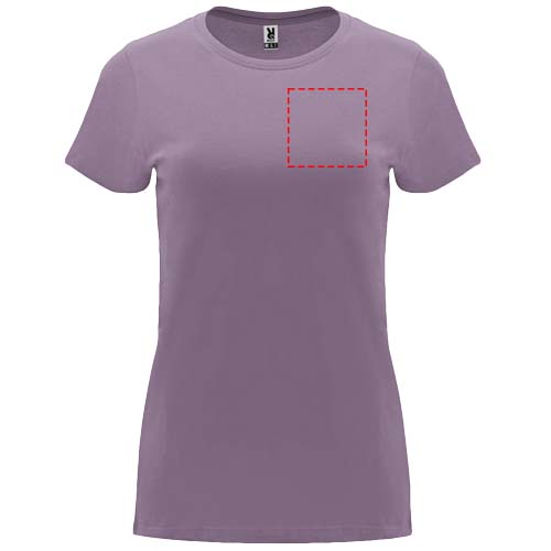 Capri 170 g/m² damesshirt met korte mouwen