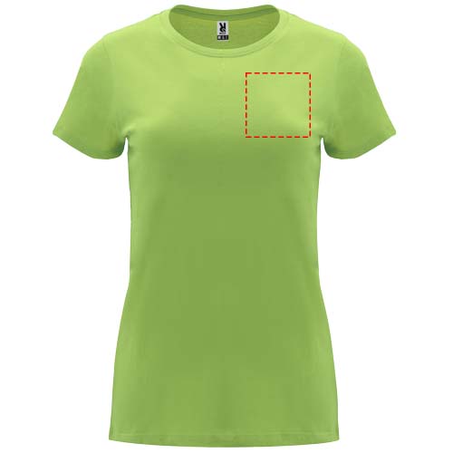 Capri 170 g/m² damesshirt met korte mouwen