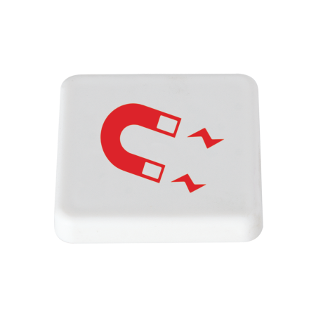 Magneet 30x30 mm - Wit