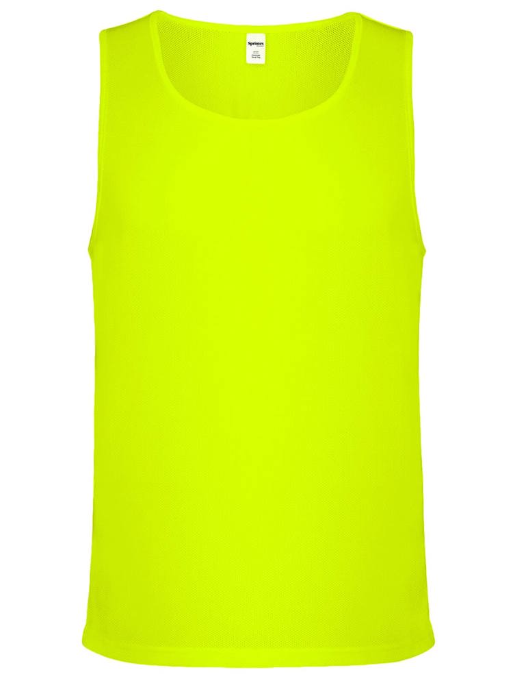 SP Step tanktop, 140 gr/m² - Neon geel (PMS 809C)