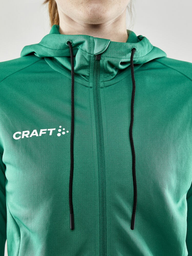 Craft - Evolve Hood Jacket W Team Green XS