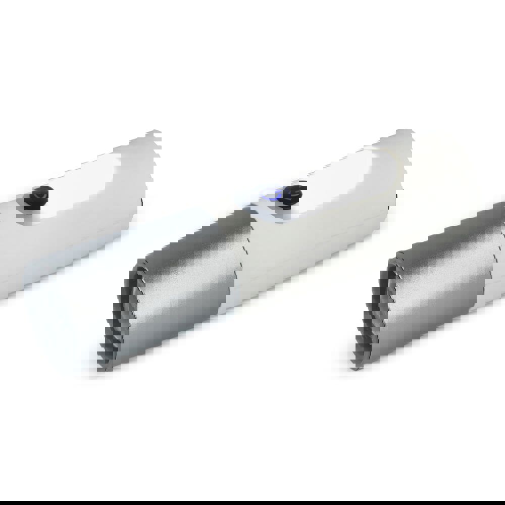 Oplaadbare 10 W LED-zaklamp met zoomfunctie 300 lm - wit