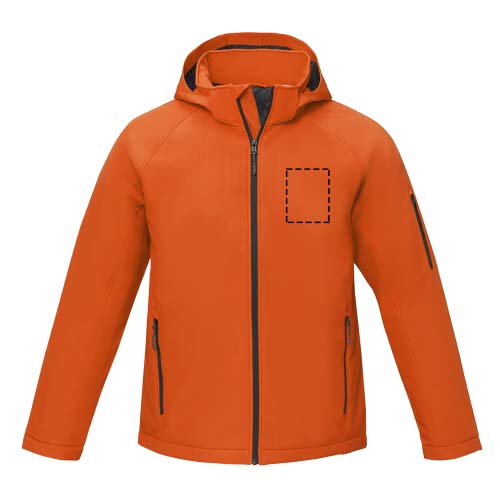 Notus gewatteerd softshell herenjas