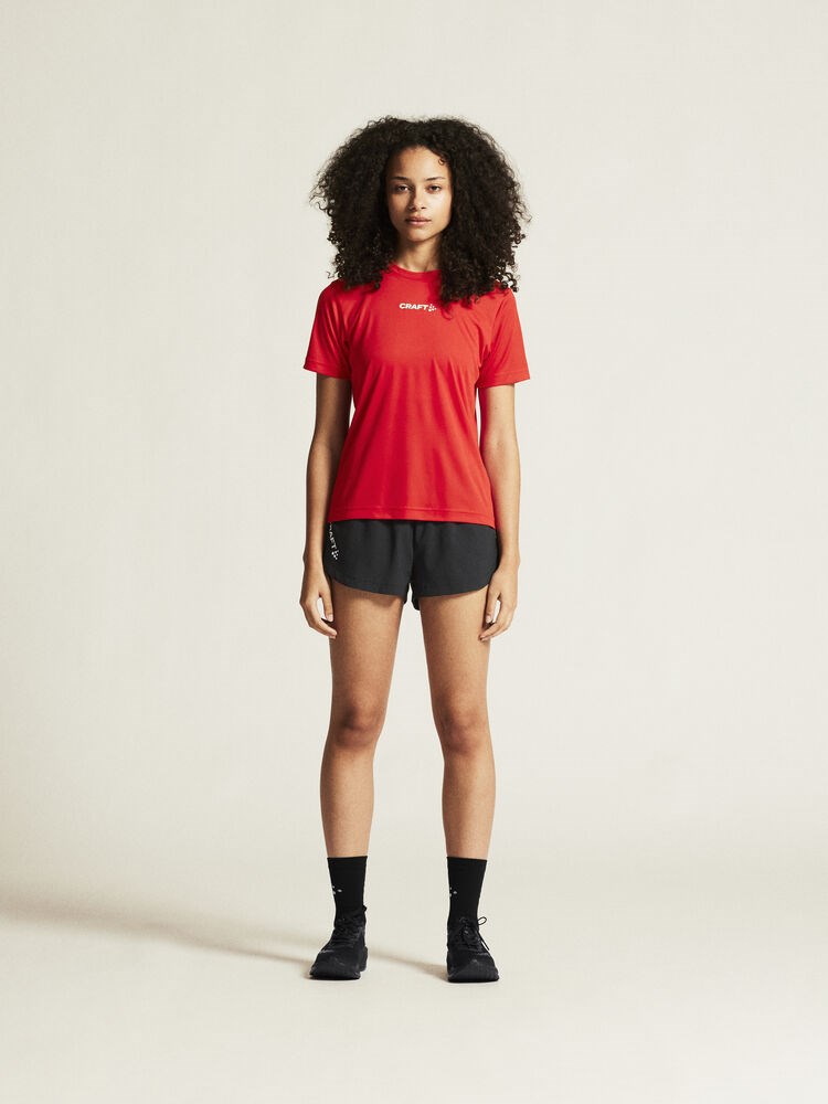 Craft - Squad Go Function Tee W Bright red XXL