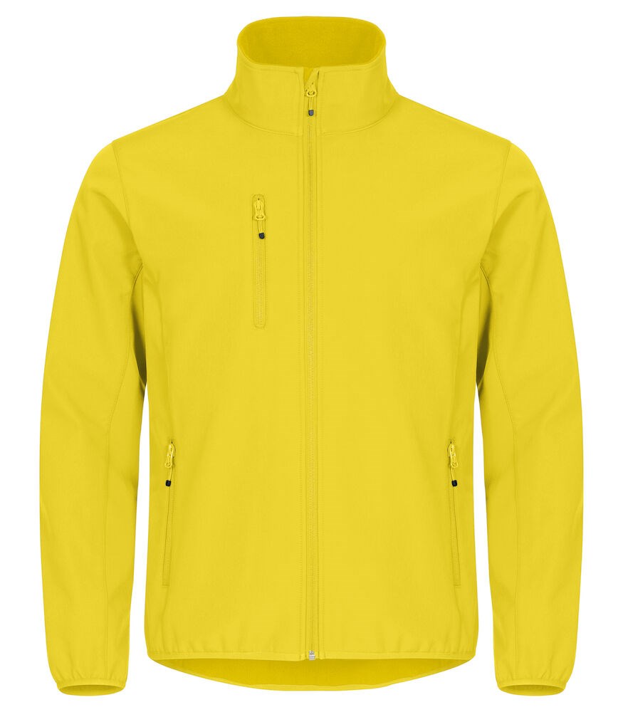 Clique - Classic Softshell Jacket - Lemon