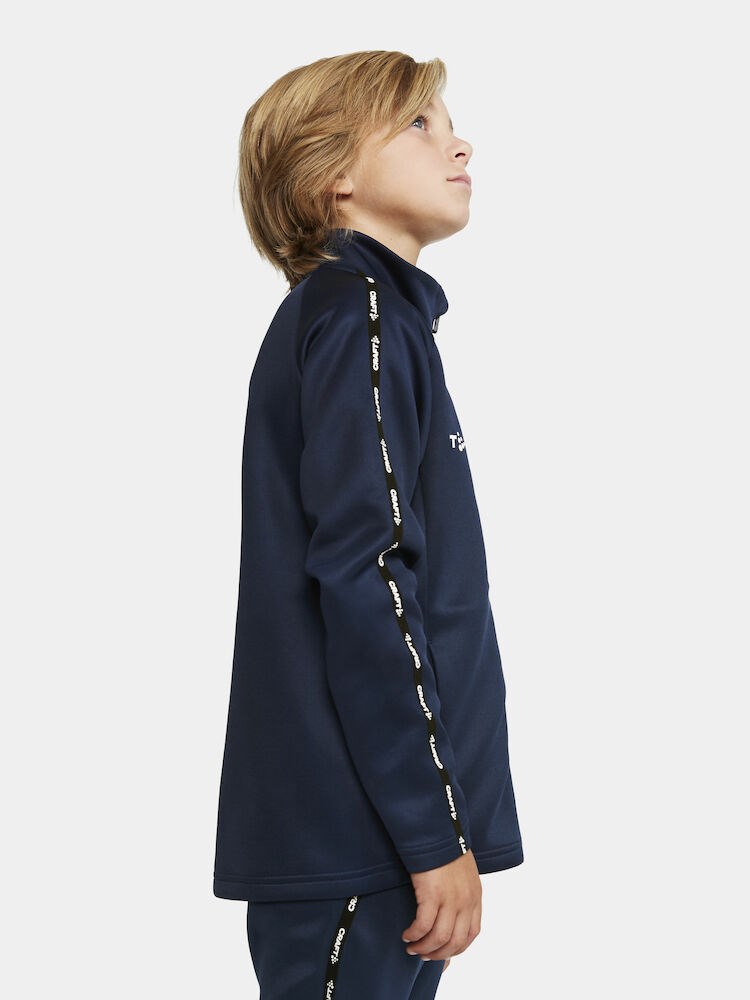 Craft - Squad 2.0 Full Zip Jr Navy 122/128