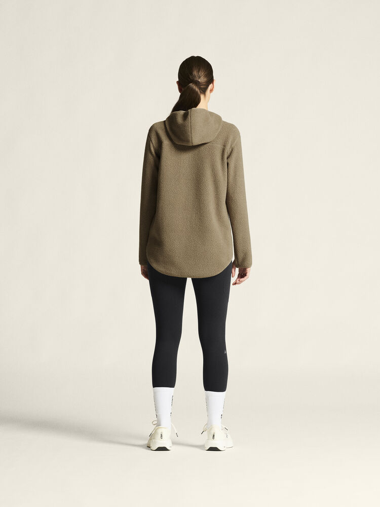 Craft - Join Pile Fleece FZ Hood W Taupe XS