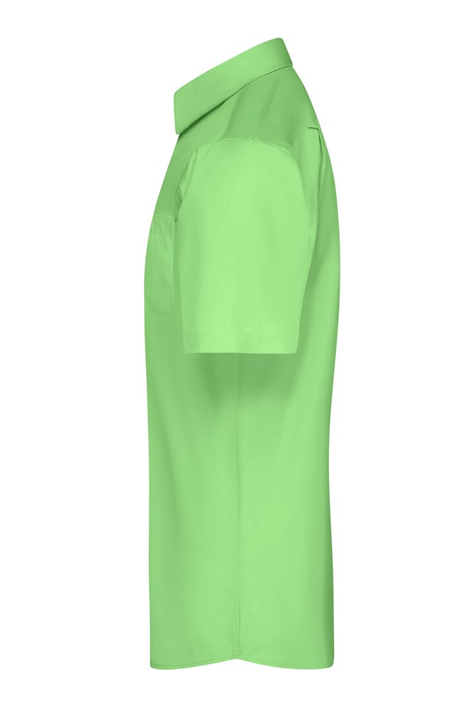 Men's Shirt Short-Sleeved Poplin