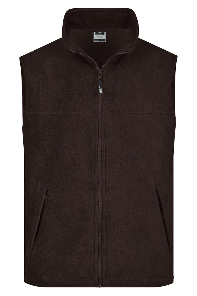 Fleece Vest - Bruin (ca. Pantone 476C)
