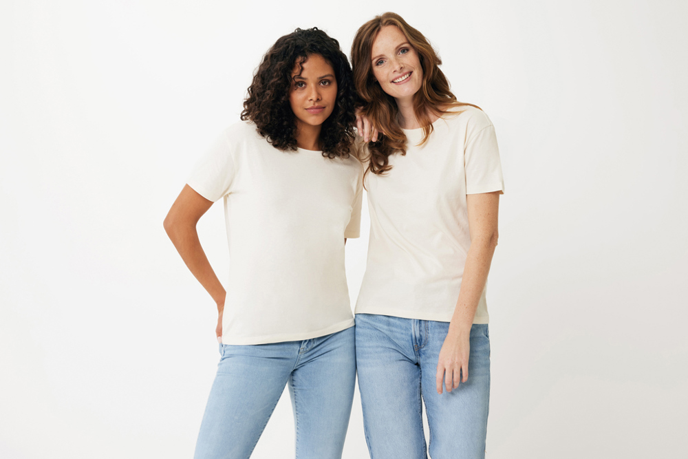 IQONIQ Yala dames lichtgewicht gerecycled katoen t-shirt