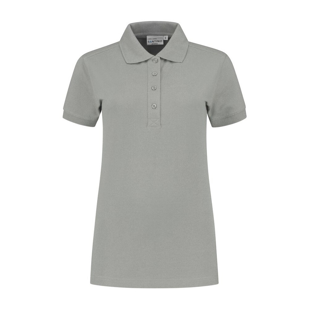 Santino Poloshirt Leeds Ladies - Silver Grey