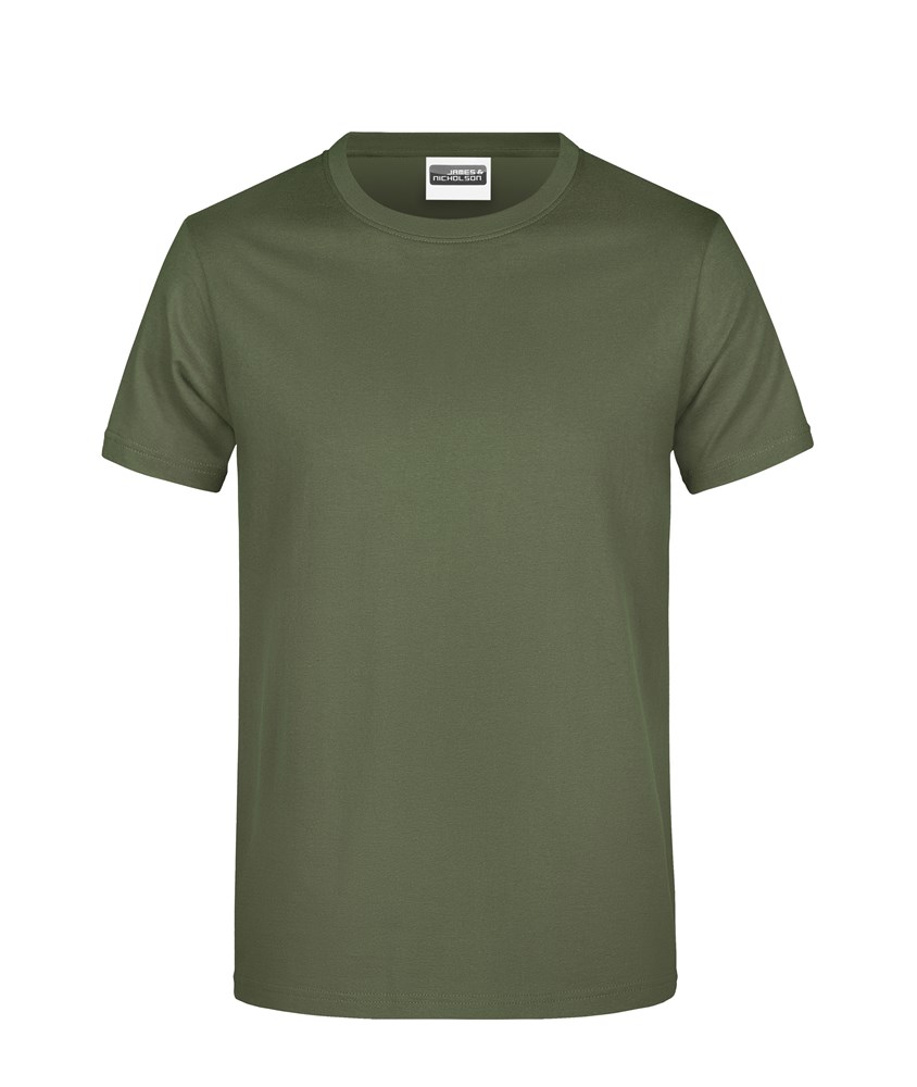 Promo-T Man 150 - Olijf (ca. Pantone 7497C)