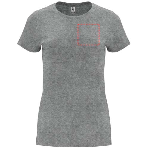 Capri 170 g/m² damesshirt met korte mouwen
