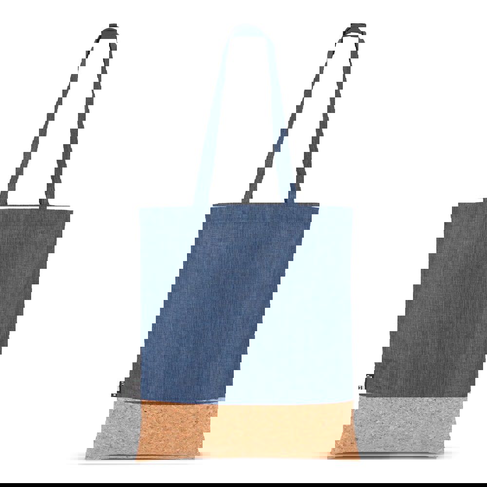 Draagtas R-PET &amp; kurk 35 x 40cm