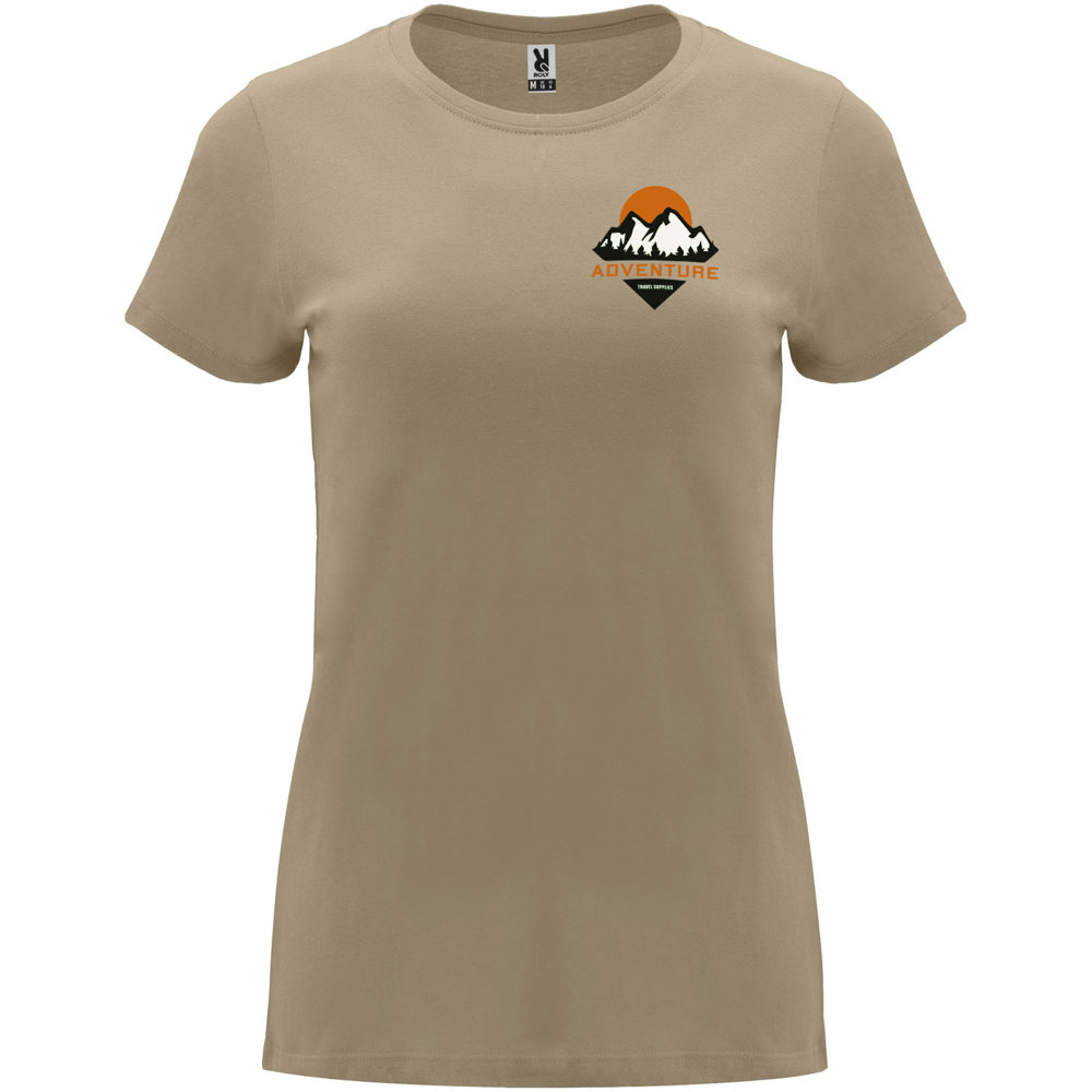 Capri 170 g/m² damesshirt met korte mouwen