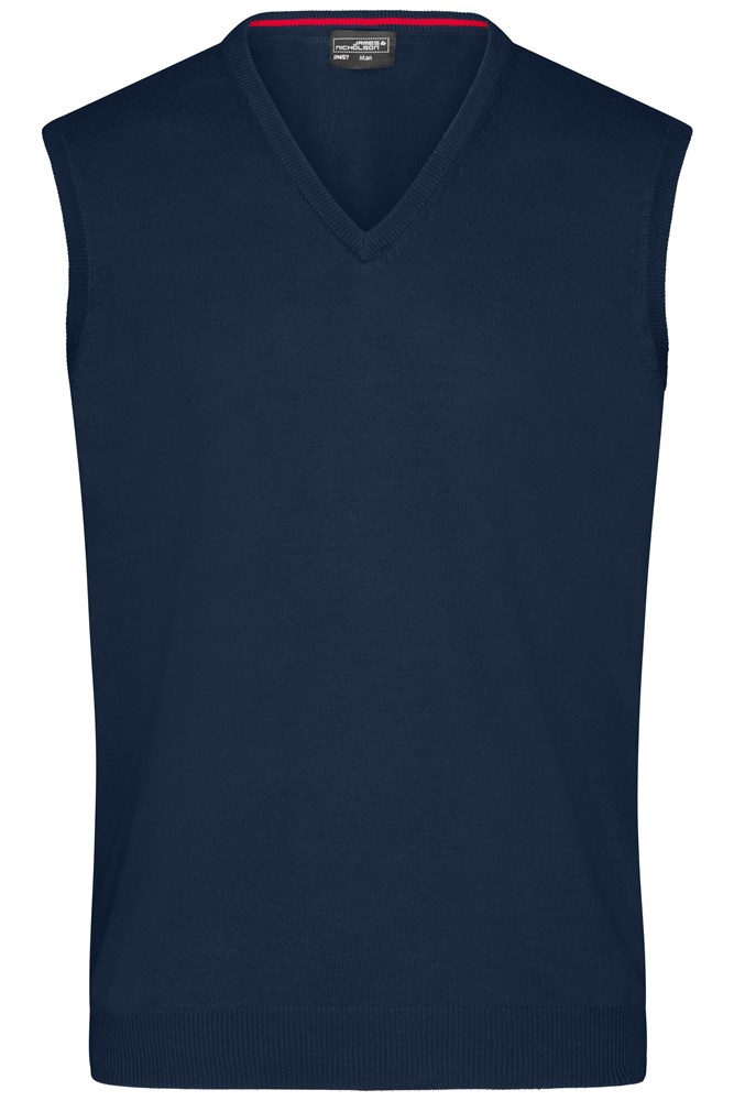 Men's V-Neck Pullunder - Navy (ca. Pantone 296C)