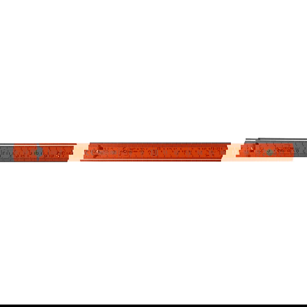 Duimstok hout 2m premium gekleurd