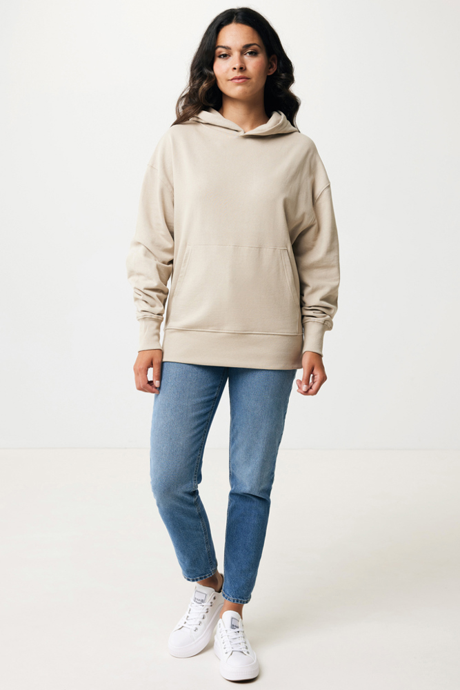 IQONIQ Yoho gerecycled katoen relaxed hoodie