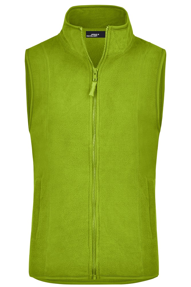 Girly Microfleece Vest - Lime (ca. Pantone 366U)