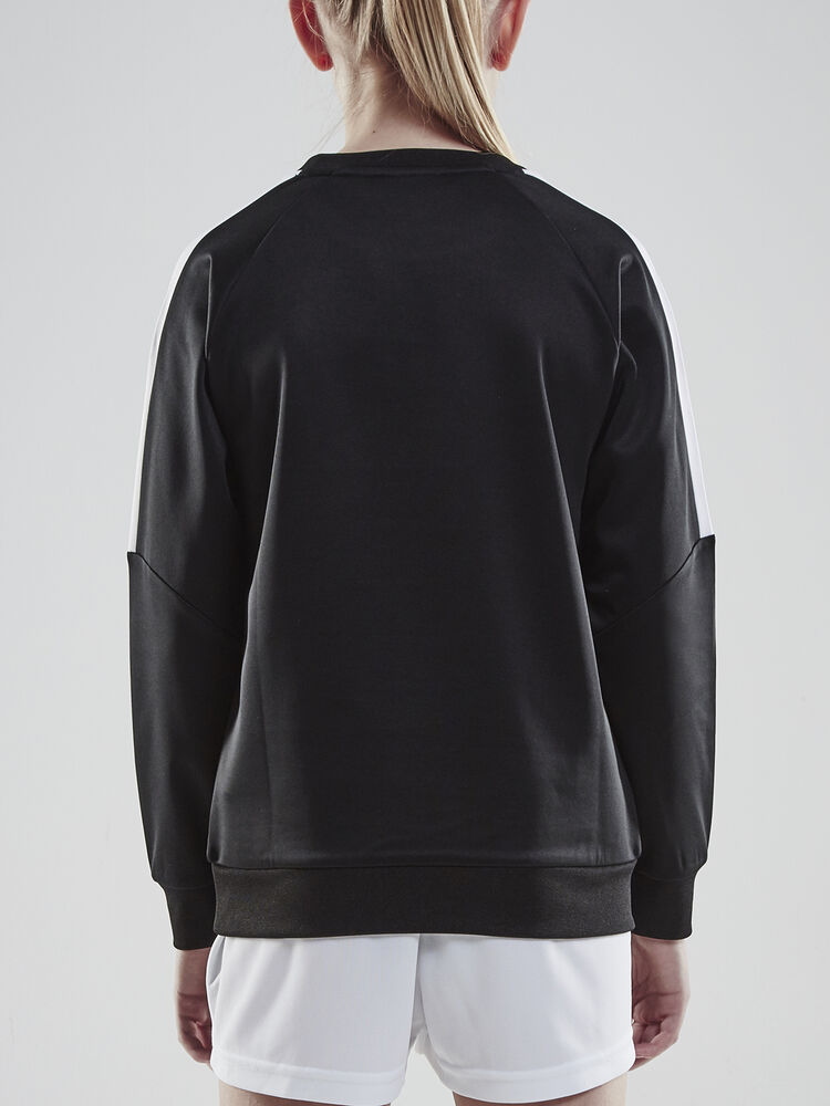 Craft - Progress R-Neck Sweater Jr Black/White 122/128