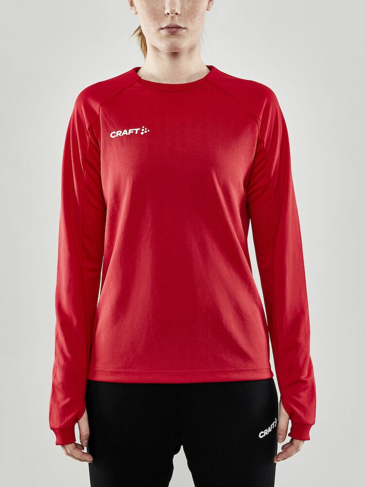 Craft - Evolve Crew Neck W Bright Red XXL