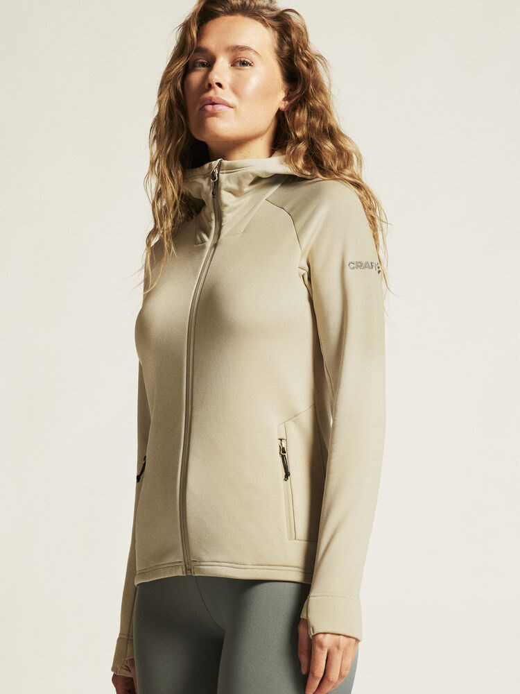 Craft - ADV Explore Power Fleece Hood Jkt W Hay XL