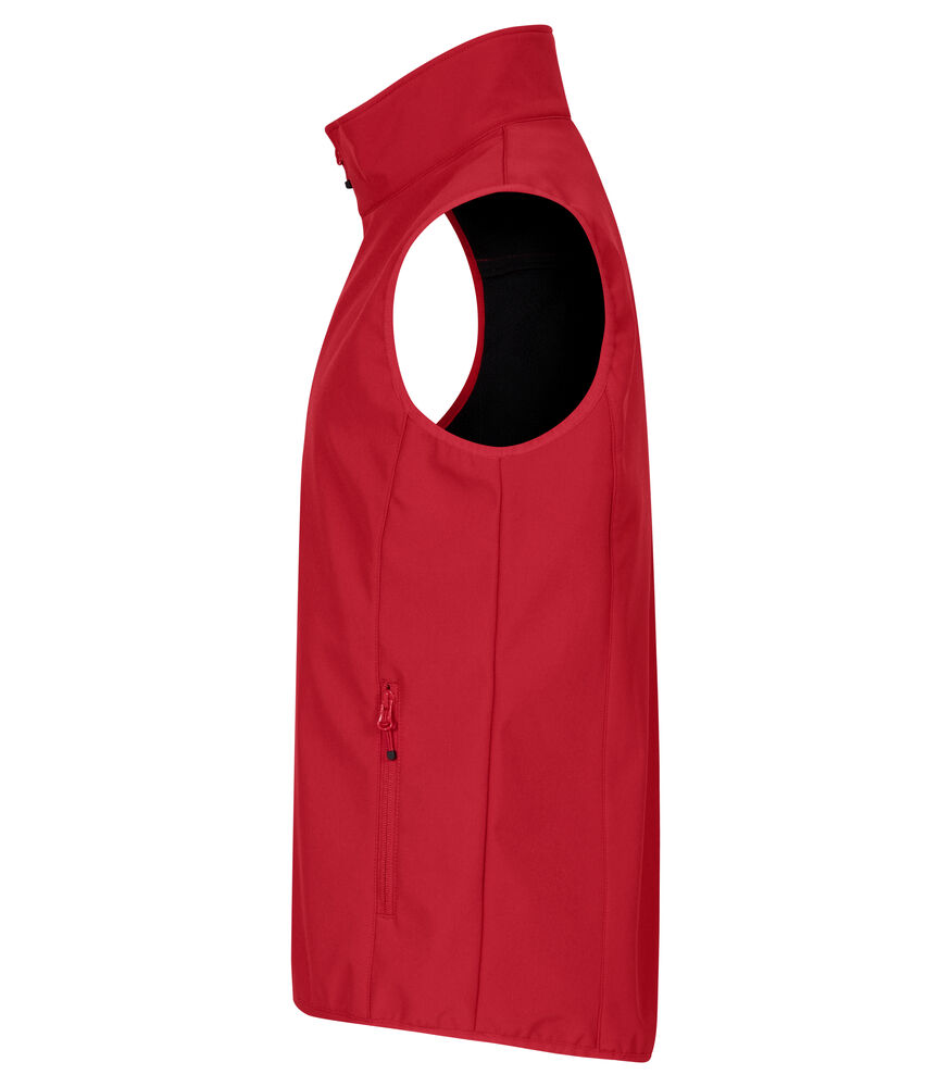 Clique - Classic Softshell Vest Rood XS