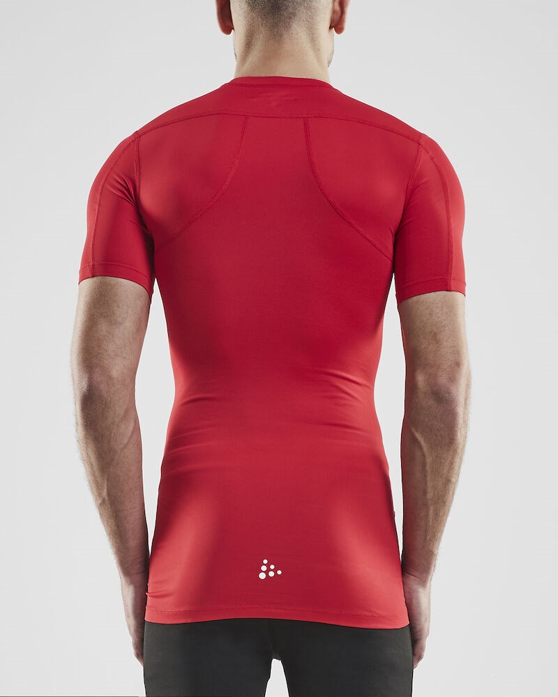 Craft - Pro Control Compression Tee Bright Red XXL