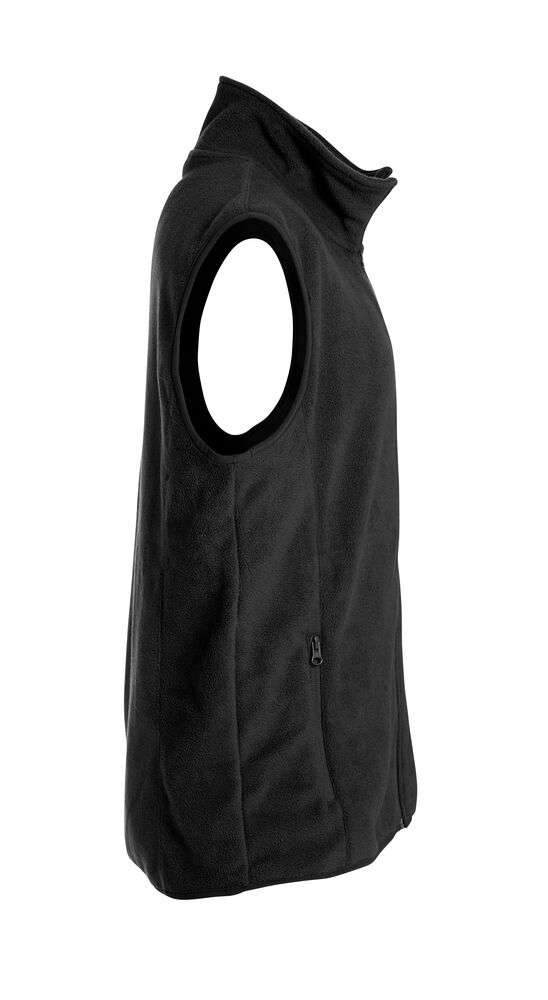 Clique - Basic Polar Fleece Vest Zwart XS
