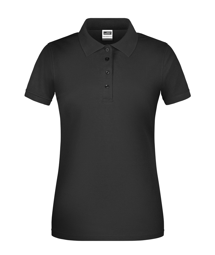 Ladies' BIO Workwear Polo OCS Blended - Zwart (ca. Pantone blackC)