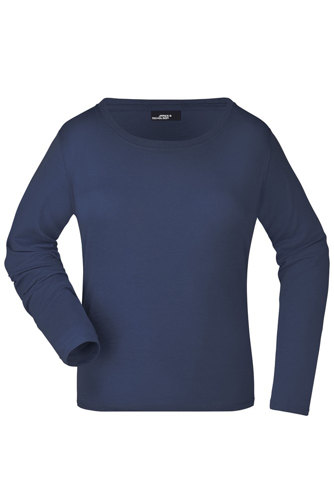 Ladies' Shirt Long-Sleeved Medium - Navy (ca. Pantone 296C)