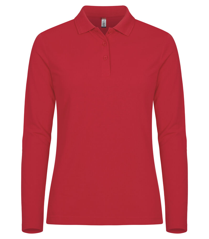 Clique - Manhattan L/S Women Rood XS
