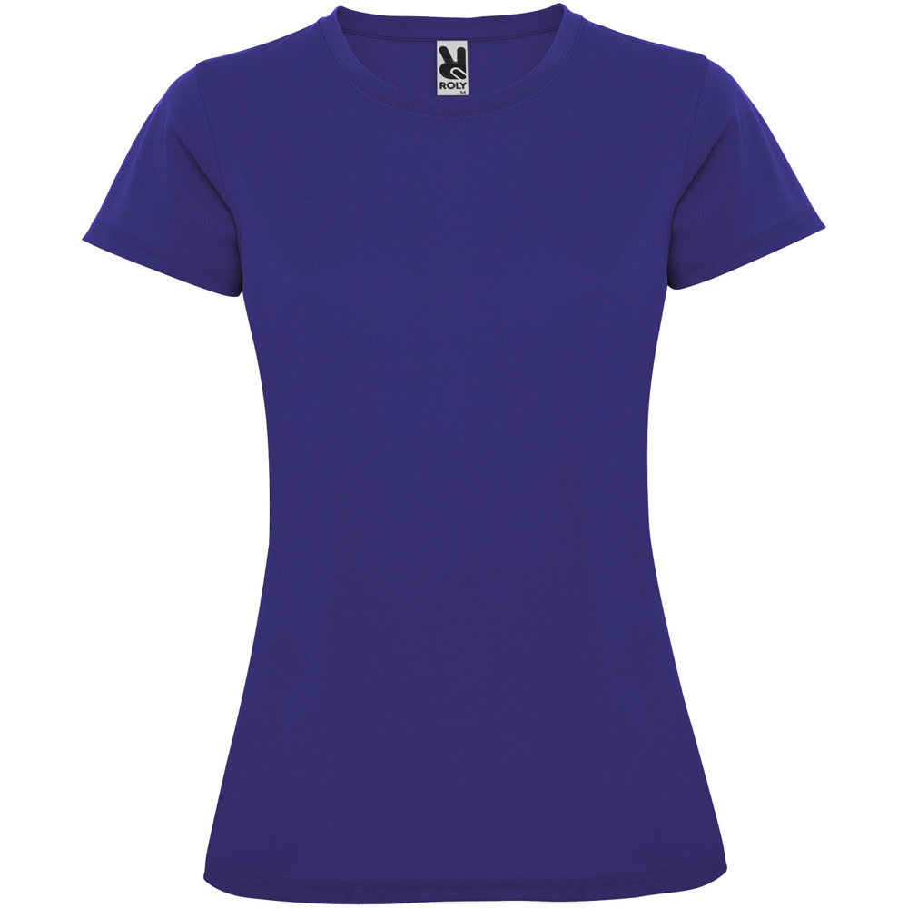 Montecarlo sportshirt met korte mouwen voor dames - Mauve