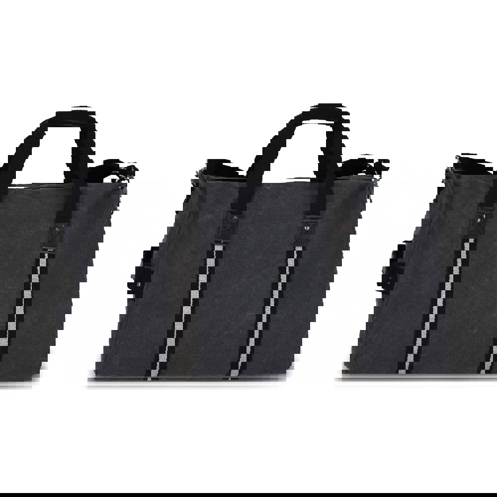 Gerecycled katoenen canvas plunjezak Harper